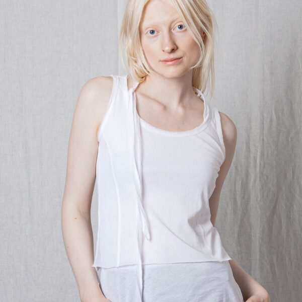 tysis Organic Cotton Neckholder Top with Mesh – Breathable Summer Style