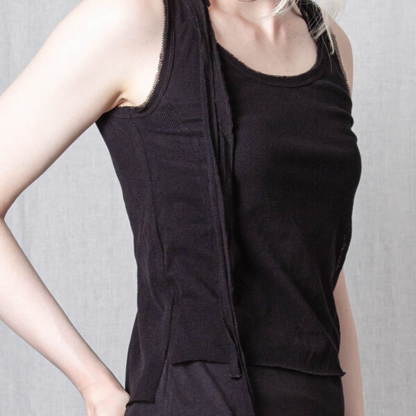 tysis Organic Cotton Neckholder Top with Mesh – Lightweight & Breathable